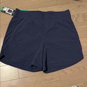 XL - TUFF ATHLETICS Women's Navy Shorts